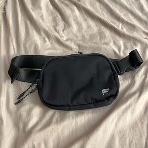 NWOT Fabletics Black Belt Bag